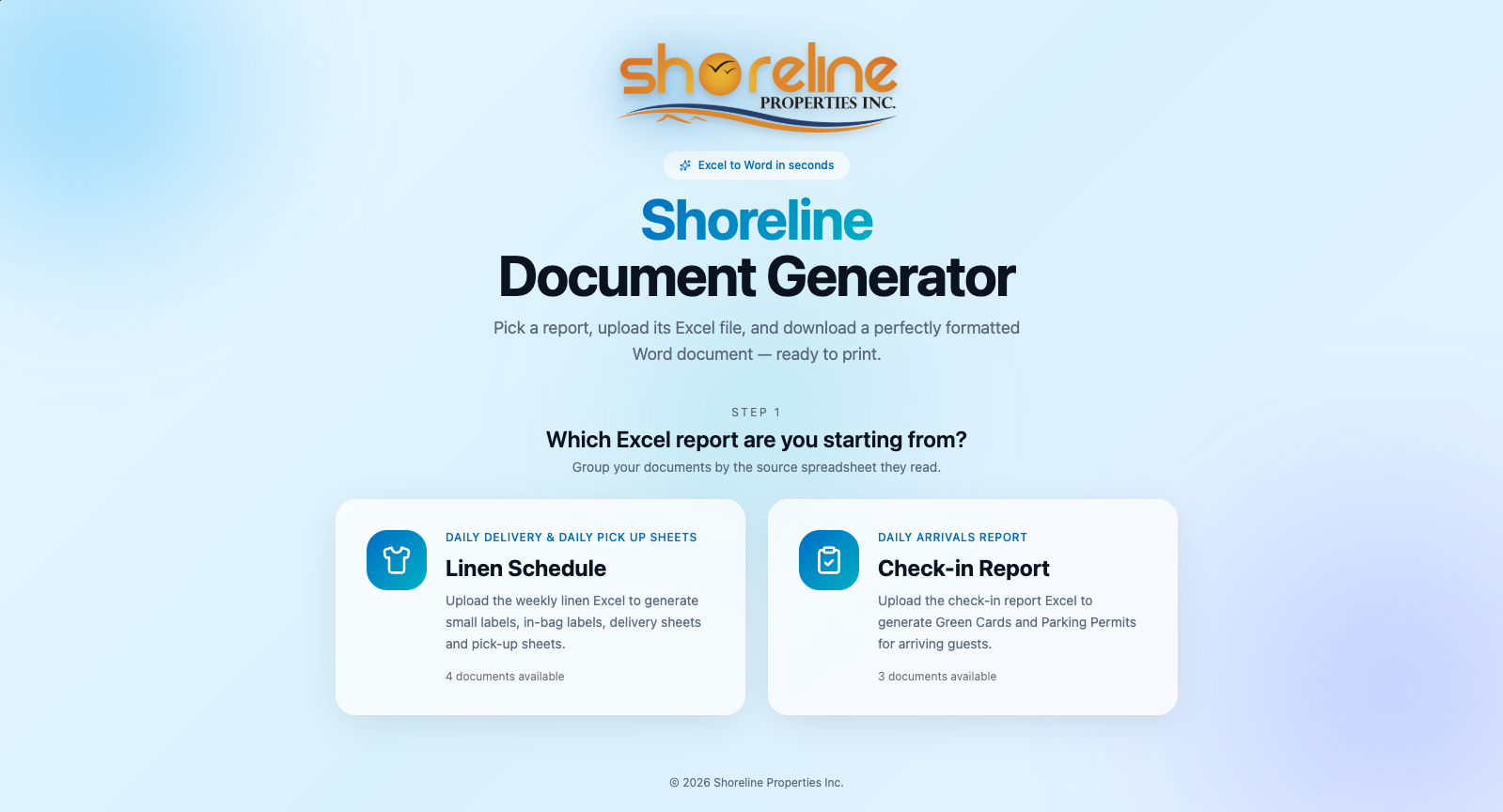 Shoreline Properties